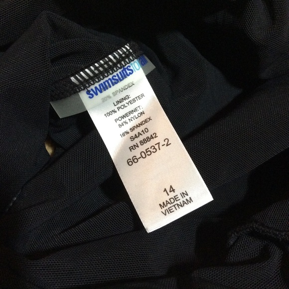 Swimsuits For All Faux-Wrap Swimsuit, 14 - Picture 5 of 5